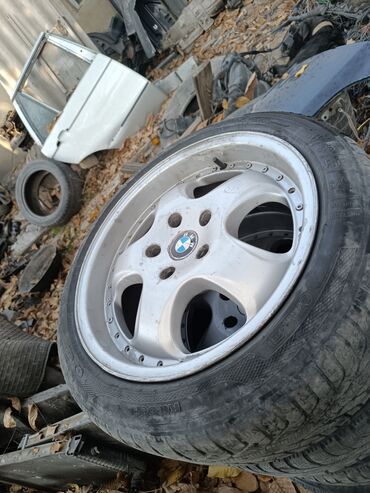 купить шины в бишкеке бу: Куйма Дисктер R 17 BMW, Комплект, тешиктери - 4, Колдонулган