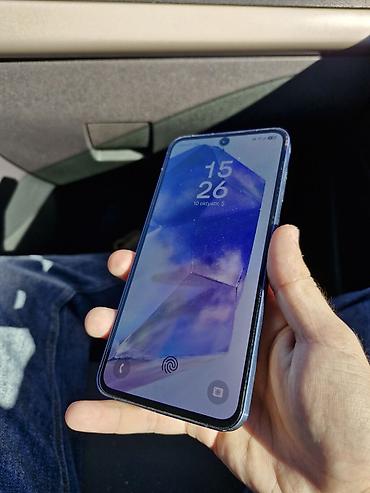 ps vita satisi: Samsung Galaxy A55 5G, 256 GB, rəng - Mavi, Barmaq izi — 4