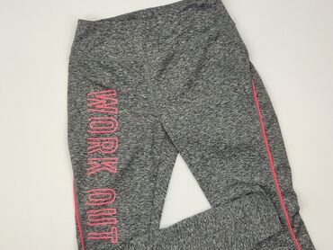 legginsy woskowane z wysokim stanem: Legginsy Sportowe damskie, rozmiar S