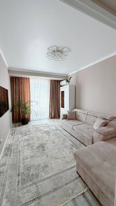 квартира долгосрочное кызыл аскер: 1 комната, 42 м², Элитка, 4 этаж, Евроремонт