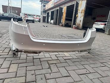210 белый: Бампер Kia, Б/у, Оригинал — 2