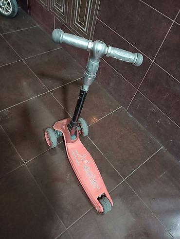 Giroskuterlər: Uşaq skuter “Cool Master” mini scooter - 3 təkərli dizayn: 2 ön, 1 — 1