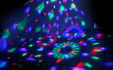 Другое освещение: Диско-шар цветомузыкальный 7 цветов и 12 режимов Создаёт эффект — 7