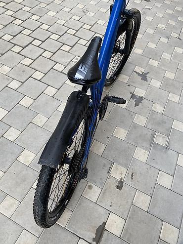 velosiped giant: Dağ velosipedi – mavi rəng, alüminium tipli çərçivə - Ön amortizatorlu — 4