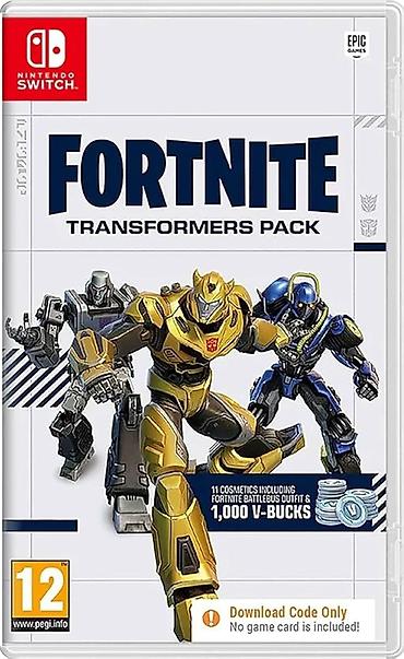 pdf download: Məhsul: Nintendo Switch – Fortnite: Transformers Pack (Yükləmə Kodu) — 1