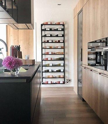 sklopivi ormar: POLICA ZA VINO DEKORACIJA ZIDA FX900 | Izrada nameštaja po meri — 2
