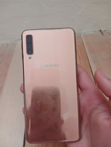 Samsung A7, 64 GB, Zəmanət, Qırıq, Barmaq izi