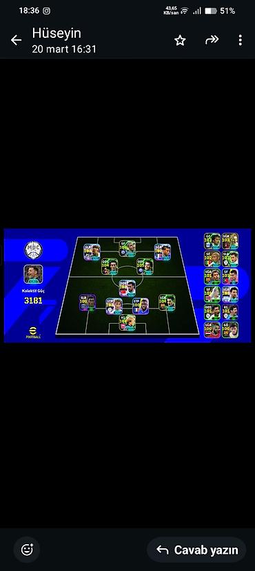 ps4 konsole: EFootball hesabı – güclü komanda və zəngin heyət - Oyun: eFootball — 1