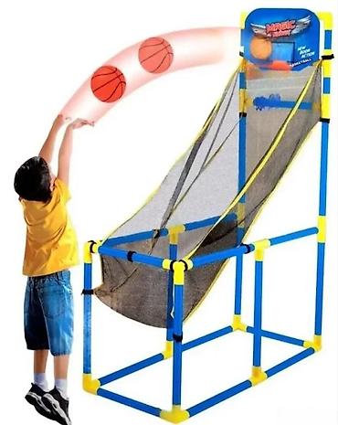 Dečije sportske igračke: Dečji košarkaški stalak za igru – kućni “arcade” koš - Mini — 3