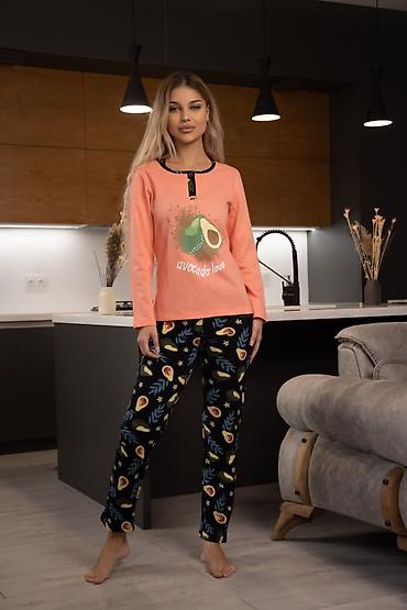 Пижамы: Женская пижама 100%хлопок Размер : л -3 хл (44-54) Цена:1100 сом ✅ — 2