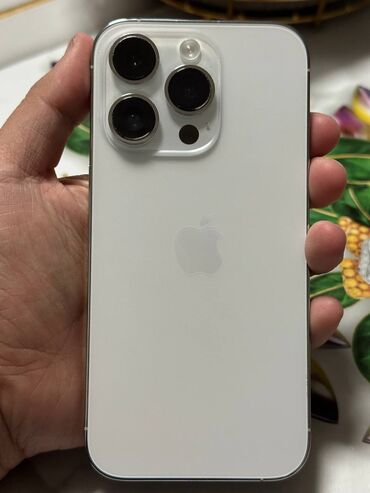 работа в бишкеке швейный цех упаковщик 2020: IPhone 14 Pro, Колдонулган, 128 ГБ, White Titanium, Коргоочу айнек, Каптама, 90 %