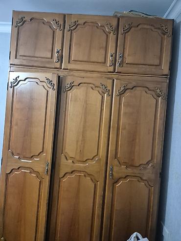 ruminya mebeli: Klassik üslubda yataq otağı dəsti - Material: massiv ağac (təbii ağac — 2