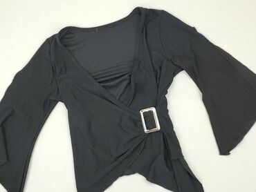 guess bluzki damskie czarne: Blouse, S (EU 36), condition - Very good