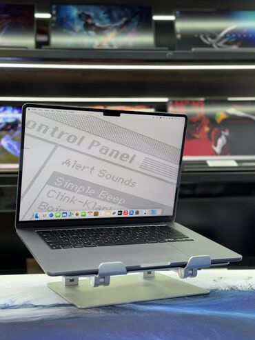 продажа новых компьютеров: Ноутбук, Apple, 8 ГБ ОЭТ, Apple M3, 15.4 ", Жумуш, окуу үчүн, эс тутум SSD
