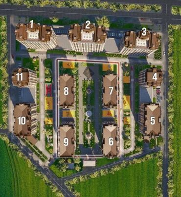 белаводск квартира: 3 комнаты, 109 м², Элитка, 2 этаж, ПСО (под самоотделку)