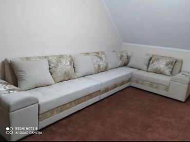 Угловые диваны: Угловой диван 
на заказ
От 30-70.000 токмок 
Любой дизайн. Размер — 10