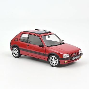esprit beograd: 🔴 Peugeot 205 GTi 1.9 PTS Rims – 1991 – Crvena – 1:18 – Norev — 1