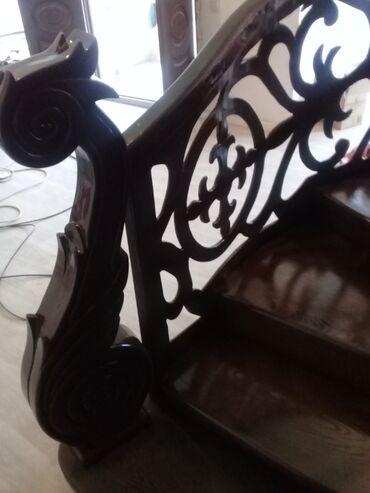 Деревянные лестницы: Деревянная лестница Для дома, Бесплатный замер, Вид дерева: Сосна, Стиль: Лофт — 6