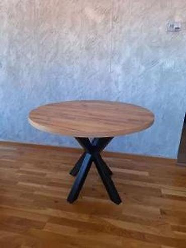 Stilski trpezarijski stolovi: OKRUGLI STO IZRADA PO MERI XR5678 | — 2