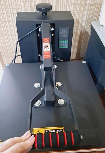 Оборудование для производства: İsti press (heat press) maşını – termo transfer və sublimasiya üçün - — 3