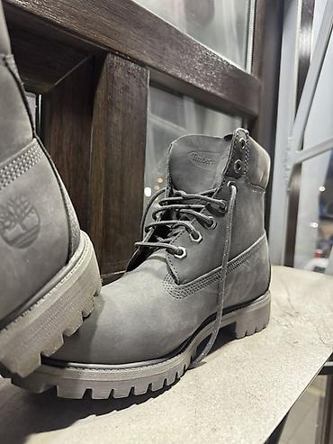 тимберлейк обувь: Мужские ботинки, 43, Timberland, Новый, цвет - Серый, Платная доставка — 3
