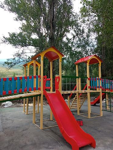 Детские горки: Горки и комплексы для детских площадок, пластик металл дерево на — 13
