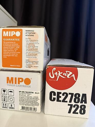 Тонер-картриджи для лазерных принтеров (аналог HP CE278A / Canon 728)