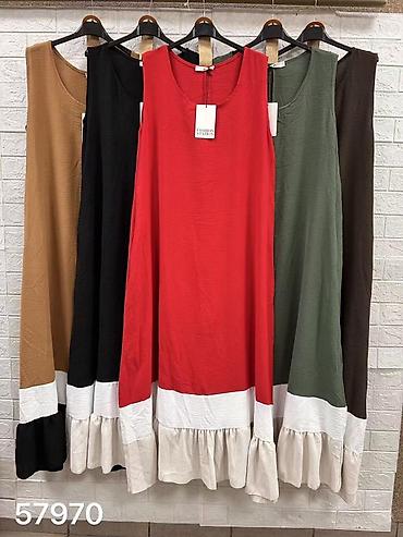 punije devojke: Letnja maxi haljina bez rukava – Emi Made in Italy 2000 Din S M L — 6