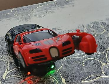 Robotlar və transformerlər: Uşaq oyuncağı – “DEFORM ROBOT” sport maşını Maşının düyməsini "on" — 9