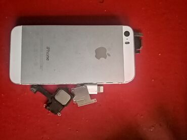 Elektronika: IPhone 5 | 16 GB Gümüşü | Qırıq, Barmaq izi