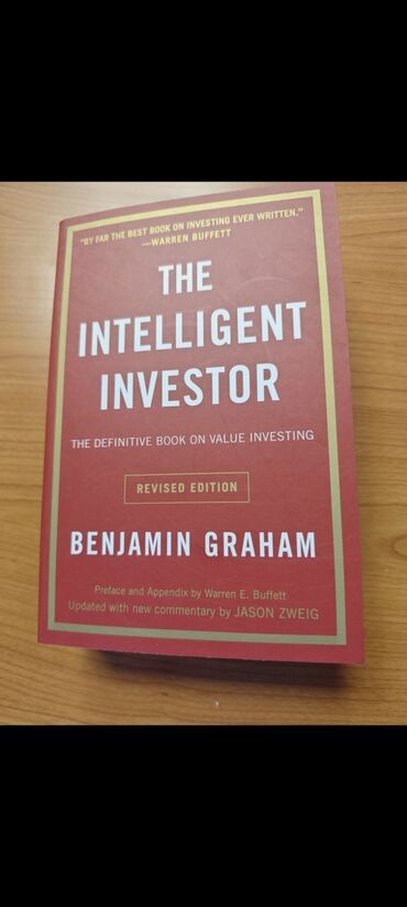 lalafo kitab: "Intelligent investor". İstifadə olunmayıb (səhvən iki dəfə alınıb