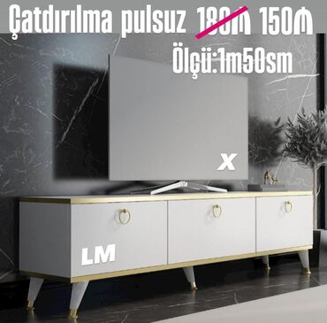 TV altlığı: Yeni, Düz TV altlığı, Polkalı, Laminat, Azərbaycan