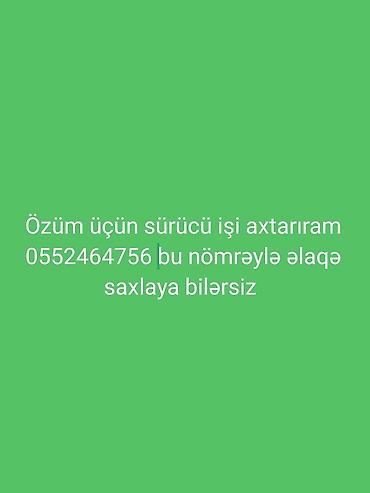 Такси, логистика, доставка: Peşəkar sürücü xidmətləri - Şəxsi sürücülük, ailə sürücüsü, gündəlik — 1