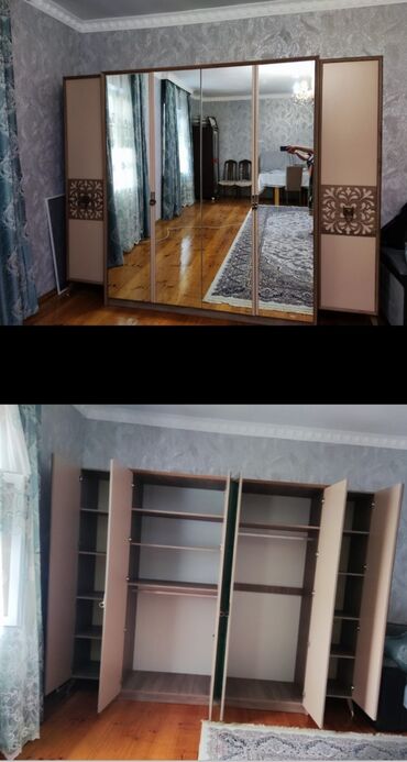 кухня мебель: Yeni, Açılan, 6 qapı Düz dolab, Dolab-asılqan, Türkiyə