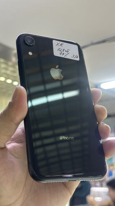 iphone xr 128 новый: IPhone Xr, Б/у, 128 ГБ, Черный, 79 %