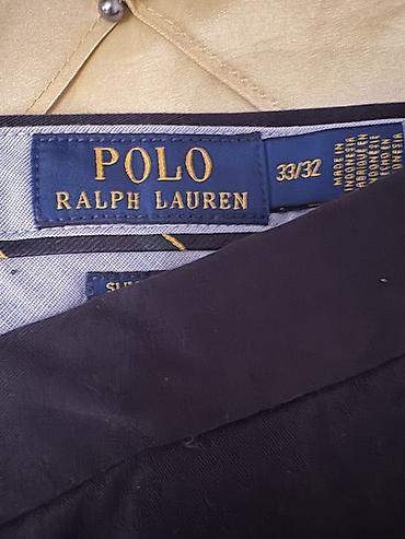 beylik: Klassik Şalvar, Ralph Lauren, rəng - Göy — 1
