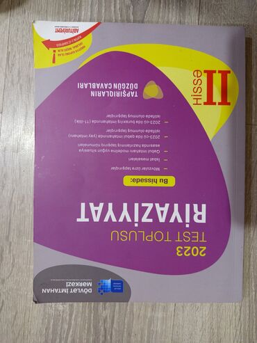 riyaziyyat test toplusu 1 ci hisse pdf yukle 2019: Testlər