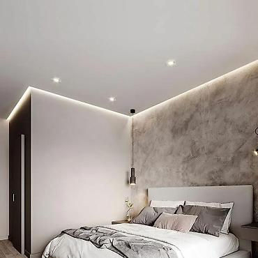 Натяжной потолок: Натяжной потолок 3D потолки, Глянцевое, Матовое Бесплатная консультация, Бесплатный замер, Гарантия — 5