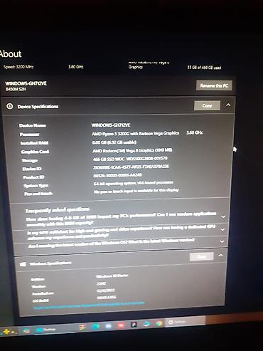 asus rog strix g16: Gaming/iş stolüstü kompüter komplekti - Prosessor: AMD Ryzen 3 3200G — 4
