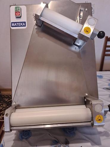 pizza machine: MATEKA elektrikli xəmirdüzləndirici/pitsa xəmir yayma aparatı - — 1