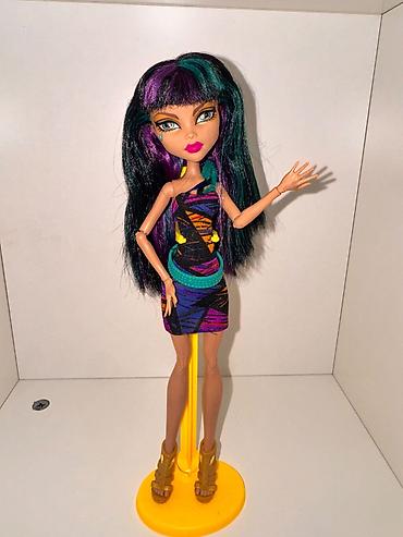 oyuncaq kukla: Monster High temalı kukla - Model: Cleo de Nile (Monster High — 1