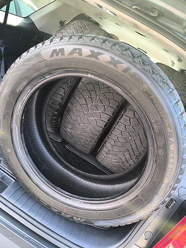 зимние поладки: Шины 235 / 55 / R 19, Зима, Б/у, Комплект, Легковые, Китай, Maxxis — 2