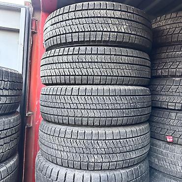 165 60 14: Шины 195 / 65 / R 15, Зима, Б/у, Комплект, Легковые, Япония, Bridgestone — 1