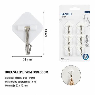 KMT Rombasti uzorak mini korpa za prženje samolepljiva kuka 5200254