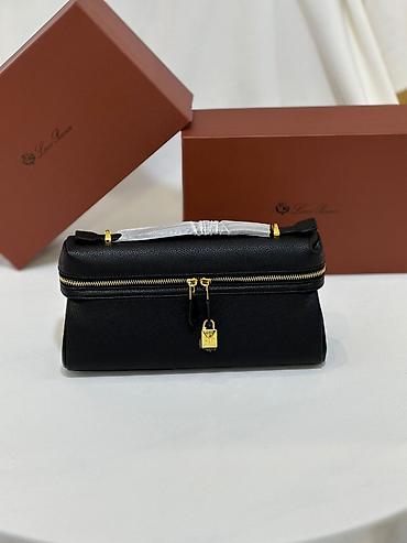 Çantalar: Loro Piana üslubunda zərif dəri çanta - Material: yüksək keyfiyyətli — 4
