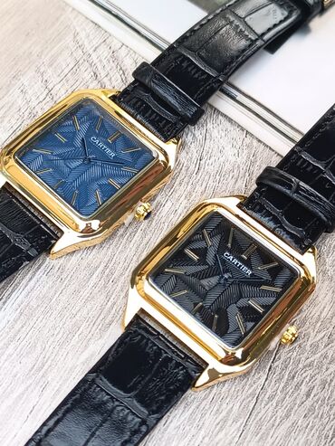 Qol saatları: Yeni, Qol saatı, Cartier, rəng - Qara — 9