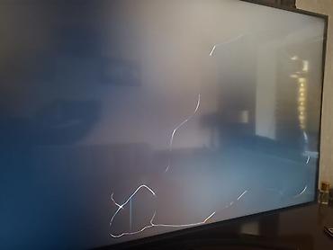 sn tv: LG 50NANO766QA – 50 düymlük NanoCell televizor. Ekran catlayıb — 1