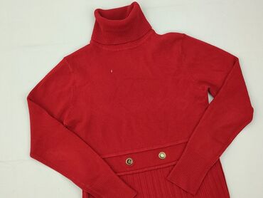 c a sweter w paski: Golf damski, rozmiar S