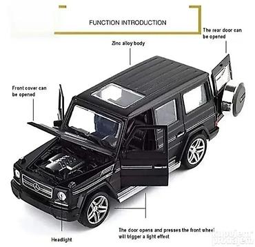 ugg srbija: Metalni Auto – Mercedes-Benz G500 (Beli) Novo, u originalnom — 1