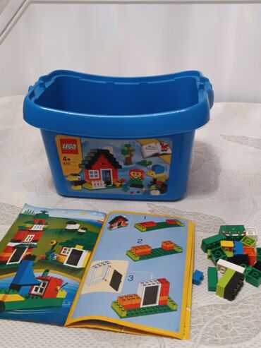 синий трактор игрушка: Лего конструктор оригинальный
